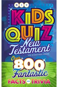 Niv, Kids' Quiz New Testament, Paperback, Comfort Print