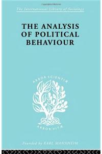 The Analysis of Political Behaviour