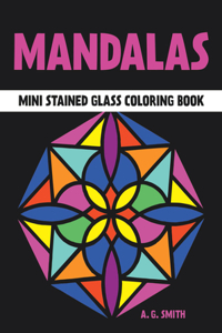 Little Mandalas Stained Glass Coloring Book