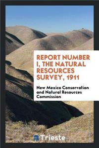 Report Number I, the Natural Resources Survey of the Conservation and ...