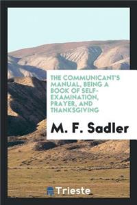 The Communicant's Manual