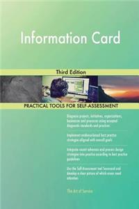Information Card Third Edition