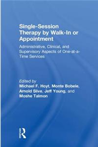 Single-Session Therapy by Walk-In or Appointment