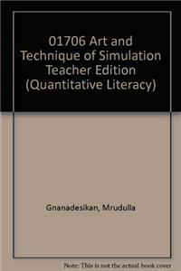 01706 Art and Technique of Simulation Teacher Edition