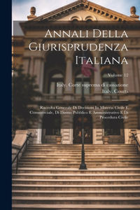 Annali Della Giurisprudenza Italiana