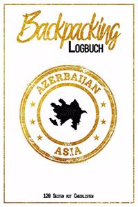 Backpacking Logbuch Azerbaijan Asia 120 Seiten mit Checklisten