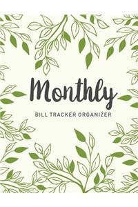 Monthly Bill Tracker Organizer