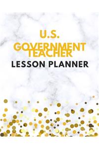 U.S. Government Teacher Lesson Planner