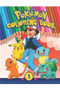 Pokemon Coloring Book Part 1
