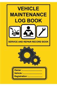 Vehicle Maintenance Log Book