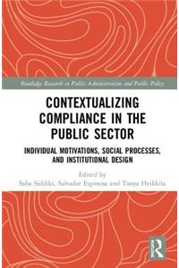 Contextualizing Compliance in the Public Sector