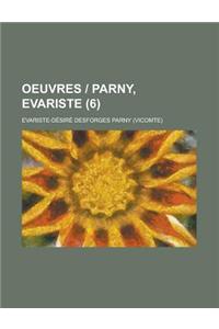 Oeuvres - Parny, Evariste (6 )