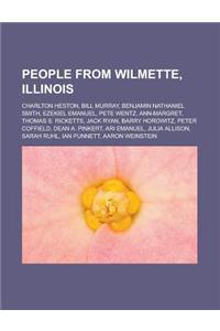 People from Wilmette, Illinois