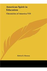 American Spirit in Education