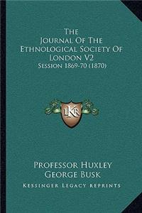 Journal Of The Ethnological Society Of London V2