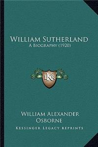William Sutherland