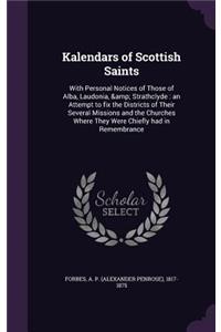 Kalendars of Scottish Saints