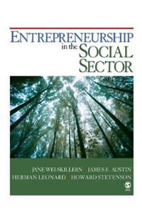 Entrepreneurship in the Social Sector