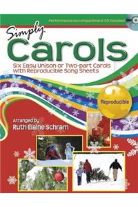 Simply Carols - Songbook and Performance/Accompaniment CD