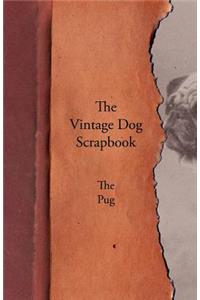 Vintage Dog Scrapbook - The Pug