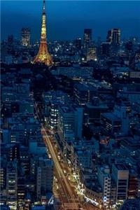 Tokyo Japan at Night Journal