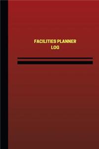 Facilities Planner Log (Logbook, Journal - 124 pages, 6 x 9 inches)