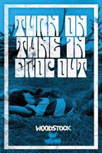 Woodstock Lined Journal Turn On, Drop Out