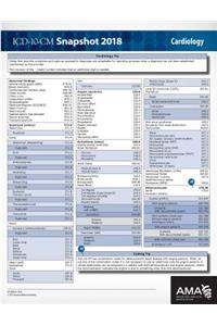 ICD-10-CM 2018 Snapshot Coding Cards: Cardiology