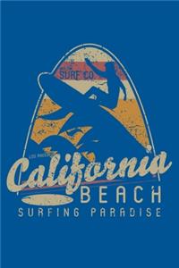 california beach surfing paradise