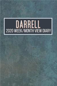 DARRELL 2020 Week/Month View Diary