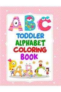 Toddler Alphabet Coloring Book