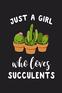 Just A Girl Who Loves Succulents