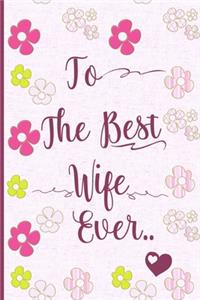 To the Best Wife Ever