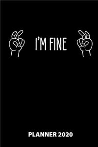 I'm Fine Planner 2020