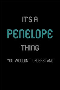It's A Penelope Thing, You Wouldn't Understand