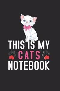 This Is My Cats Notebook