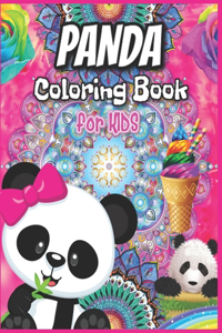 Panda Coloring Book For Kids