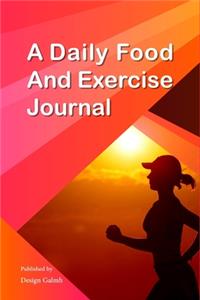 A daily food and exercise journal