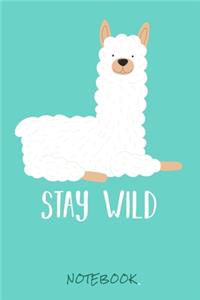 Stay wild Notebook