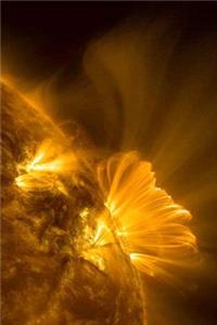 Burning Star Surface Space Theme Science 2020 Weekly Planner 134 Pages