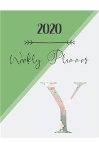 2020 Weekly Planner Y