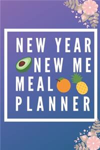 NEW YEAR NEW ME Meal Planner