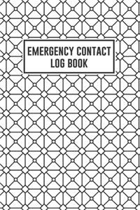 Emergency Contact Log Book