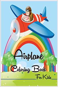 Airplane Coloring Book for Kids