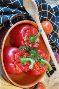 Yummy Stuffed Red Peppers Journal