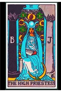 High Priestess Tarot Card Visionary Journal