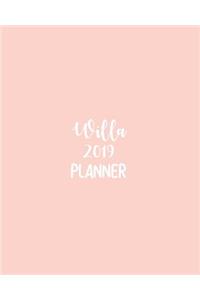 Willa 2019 Planner