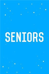 Seniors Journal Notebook