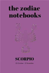Scorpio - The Zodiac Notebooks