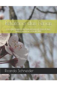 Relatório das Férias